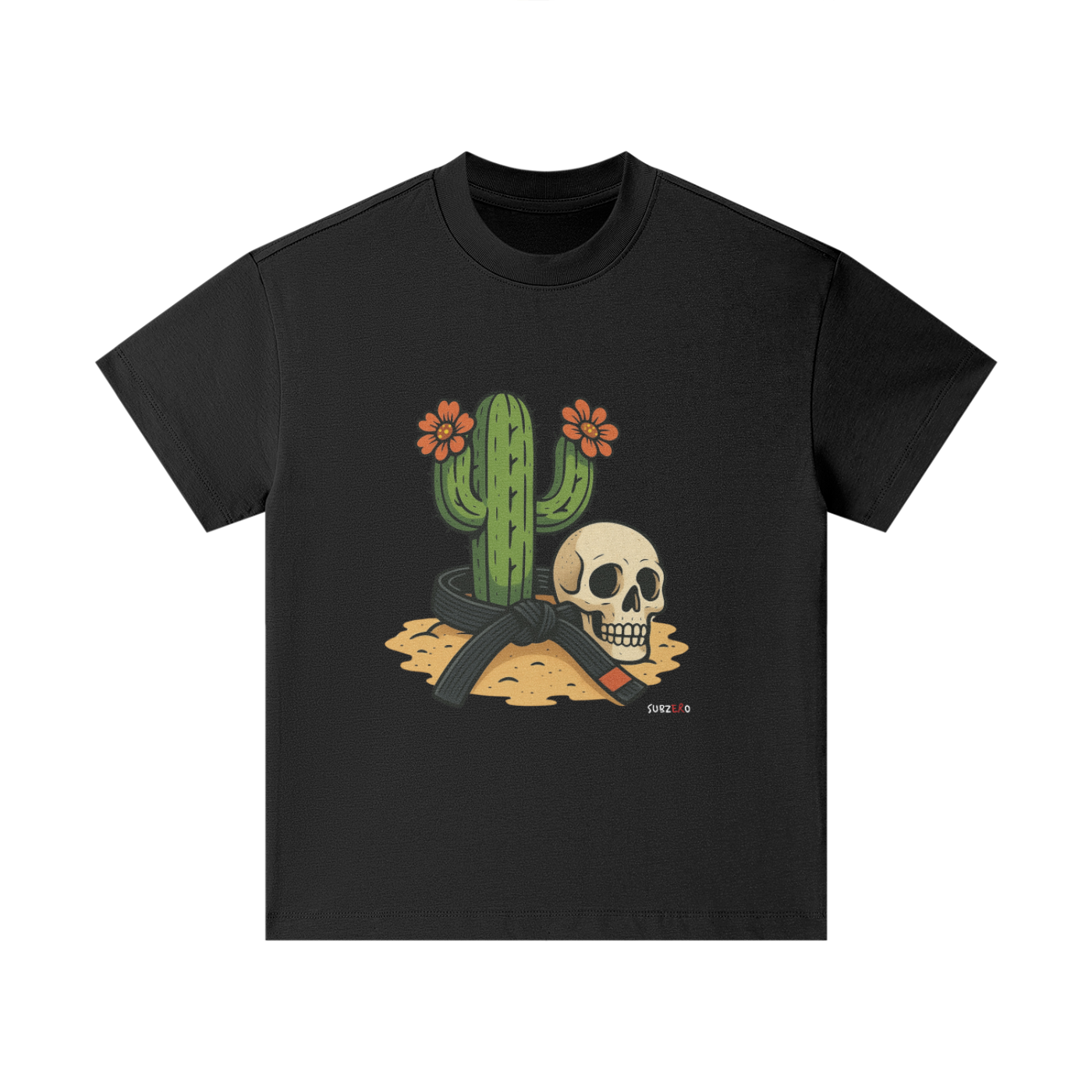 The Mini Desert Discipline Tee – Black Belt Bloom Edition - Kids T-Shirt